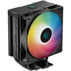 Кулер DEEPCOOL AG400 DIGITAL BK ARGB/ Universal/ 220W/ 500~2100rpm/ <31.6dBA/ 75.89CFM/ Black