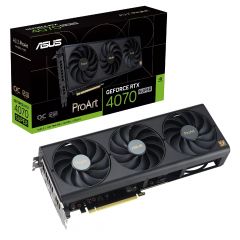 Видеокарта ASUS ProArt GeForce RTX 4070 SUPER OC Edition/ 12GB / GDDR6X / 192bit