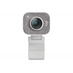 Logitech StreamCam - OFF WHITE - 5-ft cable USB 3.1 Gen 1 Type-C - Monitor