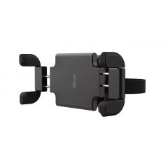 Trust Rheno Phone And Tablet Headrest Car Holder, Universal car holder for phones and tablets to attach to your headrest, Adjustable fixing clamp firmly holds most phones and tablets (115-228mm wide)