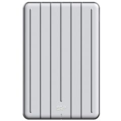 2.5" External SSD 120GB Silicon Power Bolt B75 USB 3.2, Silver, Aluminum