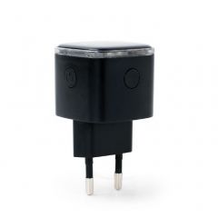 Wi-Fi репитер Gembird WNP-RP300-03-BK / N300 / Wi-Fi4 / 1 x 10/100M RJ45 / Black