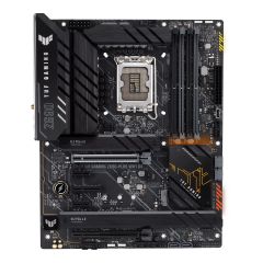 ASUS TUF GAMING Z690-PLUS D4, Socket 1700, 15 Phases, Intel® Z690 (13/12th Gen CPU), CPU graphics, HDMI, DP, Dual 4xDDR4-5333, 3xPCIe x16 5.0, 4xSATA3, RAID, 4xM.2 4.0, 2xPCIe x1, 1xPCIe x4, ALC1200/SPDIF, 2.5GbE LAN, 1xUSB-C 3.2 Gen2x2, 2xUSB 3.2Gen2, 5x