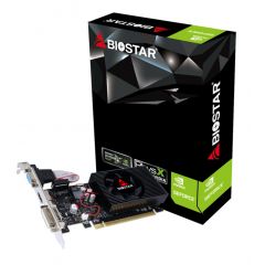 BIOSTAR GeForce GT730  2GB GDDR3, 128bit, 700/1333Mhz, 1xVGA, 1xDVI, 1xHDMI, Single fan, Low profile, Retail (VN7313THX1)