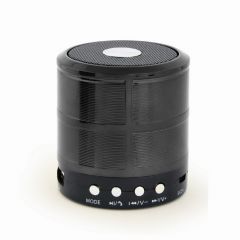 Gembird SPK-BT-08-BK, Bluetooth Portable Speaker, 3W (1x3W) RMS, Bluetooth v.2.1+EDR, built-in Li-Polymer battery -400mAh, track control, Handsfree mode, Black