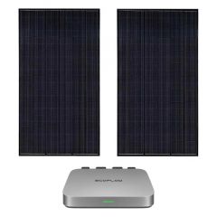 Ecoflow PowerStream Micro Inverter 800W + 2x 400W Mono Solar Panel