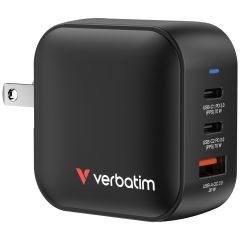 USB-зарядное устройство  Verbatim Mini GaN Charger 70W