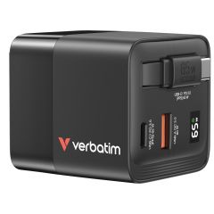 USB-зарядное устройство  Verbatim Mini GaN Charger 65W