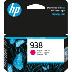HP 938 (4S6X6PE) Magenta Original Ink Cartridge  for HP OfficeJet Pro 9125e, 9135e, 9720, 9730, HP OFFICEJET PRO 9120 ALL-IN-ONE SERIES, 800 p.