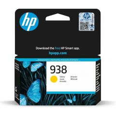HP 938 (4S6X7PE) Yellow Original Ink Cartridge  for HP OfficeJet Pro 9125e, 9135e, 9720, 9730, HP OFFICEJET PRO 9120 ALL-IN-ONE SERIES, 800 p.
