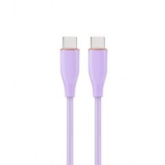 Кабель Type-C - Type-C Cablexpert CC-USB2S-CMCM-1.5M-P / 1.5 m/  Violet