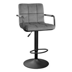 Scaun de Bar SB-042~Catifea Grey