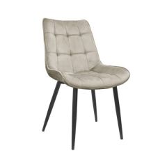 Scaun Hans~Catifea Camel HLR7 + Black Legs