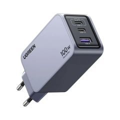 UGREEN Nexode Pro USB-A+2*USB-C 100W GaN Tech Fast Charger, черный