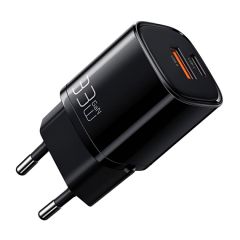 Mcdodo Настенное зарядное устройство Nano Series 1*USB-A+1*Type-C 3A 3A 33W, черный