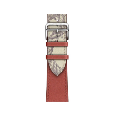 Ремешок VPG Rhea Series из натуральной кожи для IWatch 38/40/41 мм Brique