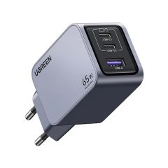 UGREEN Nexode Pro USB-A+2*USB-C 65W GaN Tech Fast Charger, черный