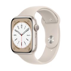 Apple Watch Series 8 GPS 45 мм, алюминиевый спортивный ремешок Starlight