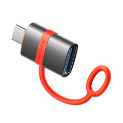 Переходник Mcdodo с USB-A на Type-C, черный