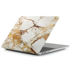 Чехол Helmet Hardshell для Macbook Air 13" (2017), мраморное золото