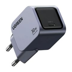 UGREEN Nexode Pro GaN Быстрое зарядное устройство 1xType-C 30W X703, белый