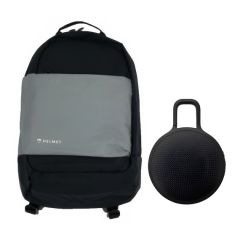 Шлем Рюкзак Рюкзак Svago 15,6'' смешанные цвета + Шлем Bluetooth колонка (5 Вт) W8025