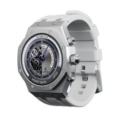 Умные часы Charome Smart Watch HD HD Call T12 Amoled, серебристый