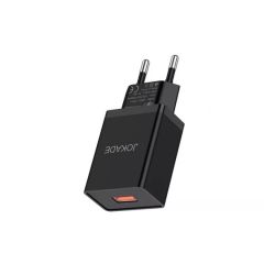 Настенное зарядное устройство Jokade с кабелем USB Type-C Single Port 5A 5A JB022, черный
