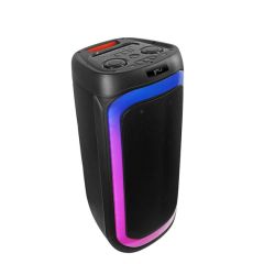 Eden Party Speaker ED-839 с 2 беспроводными микрофонами 80 Вт, 8", черный