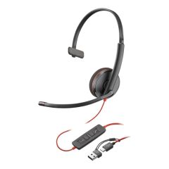 Гарнитура Poly Headset Blackwire C3210 Mono USB-C/A