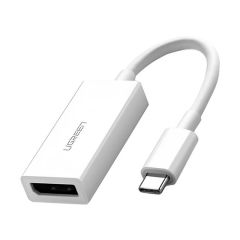 UGREEN Переходник Type-C 3.0 к DisplayPort 4K*2K@60Hz 0.15M MM130, белый
