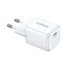 UGREEN Nexode GaN Быстрое зарядное устройство 1xType-C 30W CD319, белый