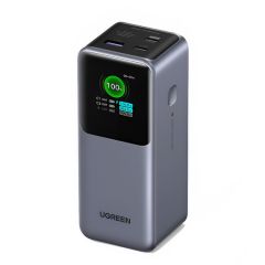 UGREEN Power Bank Nexode, одобренный авиакомпаниями, 20000 мАч, 130 Вт, серый