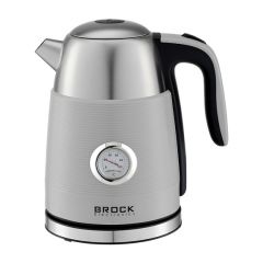 Чайник электрический BROCK WK 9805 GY, 1.7 л, 1850-2200 Вт, серый