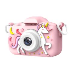 Детский фотоаппарат "Единорог", розовый