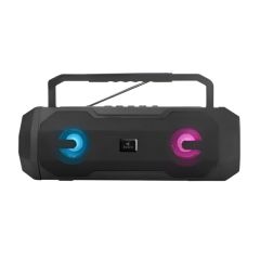 Беспроводная колонка You Qi You YY-804 с радио и фонарем, черный (поврежденная коробка)