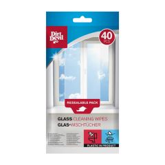 Dirt Devil Чистящие салфетки для стекла 40шт DDWIPGLA