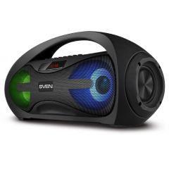 SVEN PS-425, black (12W, Bluetooth, FM, USB, microSD, LED-display,