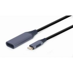 Адаптер Gembird  A-USB3C-DPF-01, USB Type-C to DisplayPort male