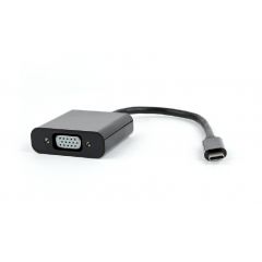 Адаптер Gembird  A-USB3C-VGA-01, USB Type-C to VGA