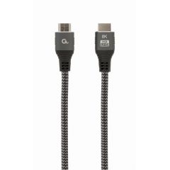 Cable HDMI 2.1  - 3m - Cablexpert CCB-HDMI8K-3M, Ultra High speed HDMI cable with Ethernet, 8K premium series, Supports HDMI 2.1 8K UHD resolutions at 60 Hz,  3 m