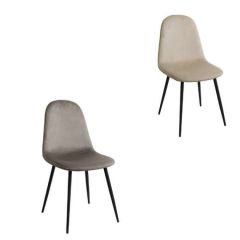 Scaun C-710~Catifea+Black Legs