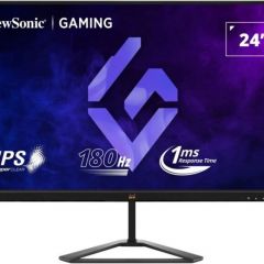 23.8” VIEWSONIC IPS LED VX2479-HD-PRO Gaming Bordless Black (1ms, 1000:1, 250cd, 1920x1080, 178°/178°, HDMI x 2, DisplayPort, 180Hz Refresh Rate, HDR10, AMD Adaptive Sync, Audio Line-out, VESA)
