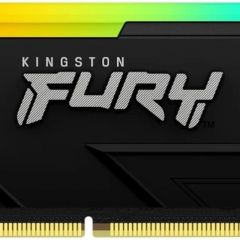 32GB DDR4-3600  Kingston FURY® Beast DDR4 RGB, PC28800, CL18, 2Rx8, 1.35V, Auto-overclocking, Asymmetric BLACK low-profile heat spreader, Dynamic RGB effects featuring Kingston FURY Infrared Sync technology, Intel XMP 2.0  (Extreme Memory Profiles)