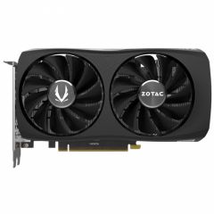 ZOTAC GeForce RTX™ 4060 Twin Edge  8GB GDDR6, 128bit, 2460/17000Mhz, Ada Lovelace/DLSS3/Full Ray Tracing, PCIeX16 4.0, 1xHDMI, 3xDP, Compact 2.0 Slot Footprint, Dual Fan / FREEZE Fan Stop, Metal Backplate, White Led Logo, 1x 8-pin PCIe, Bulk