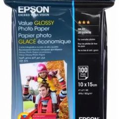 Value Glossy Photo Paper - 10x15cm - 100 sheets