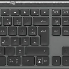 Logitech Signature Slim Combo MK950 - GRAPHITE, Mouse with6 buttons, US INT'L - 2.4GHZ/BT
