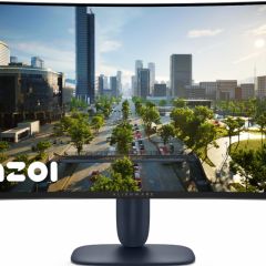 31.5” DELL VA  Alienware AW3225DM Curved Black (1ms, 3000:1, 400cd, 2560x1440, 178°/178°, 180Hz Refresh Rate, VESA DisplayHDR 400, TMDS, HDR, VRR, 2 x HDMI2.3, DisplayPort, USB Hub: 2 x USB3.2, Height Adjustment, VESA)