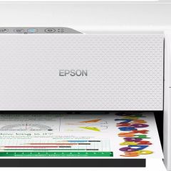 MFD CISS Epson EcoTank L3256 white, Color Printer/Scanner/Copier,Wi-Fi,  A4, Print 5760x1440dpi, 3pl, blue panel, Scan 600x1200 dpi, ISO/IEC 10.0/5.0 ipm,64-300 г/м2, Wi-Fi Direct,USB 2.0, 4 ink tanks: C13T00S14A/24A/34A/44A  B/M/Y/C Black: 3.600 pages  C