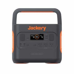 Jackery "Explorer 2000 Pro" Portable Power Station, Capacity: 2160Wh, AC Output: 2200W, LCD, 2* USB-A, 2*USB-C, 3*AC Output, 1 Car port, DC Output, 2000 Cycles Lithium-ion, Weight:19.5kg, 31x27x38cm, Charge 0-100% in 2 Hour, Black/Orange
